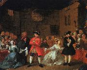 HOGARTH, William A Scene from the Beggar's Opera g Sweden oil painting reproduction